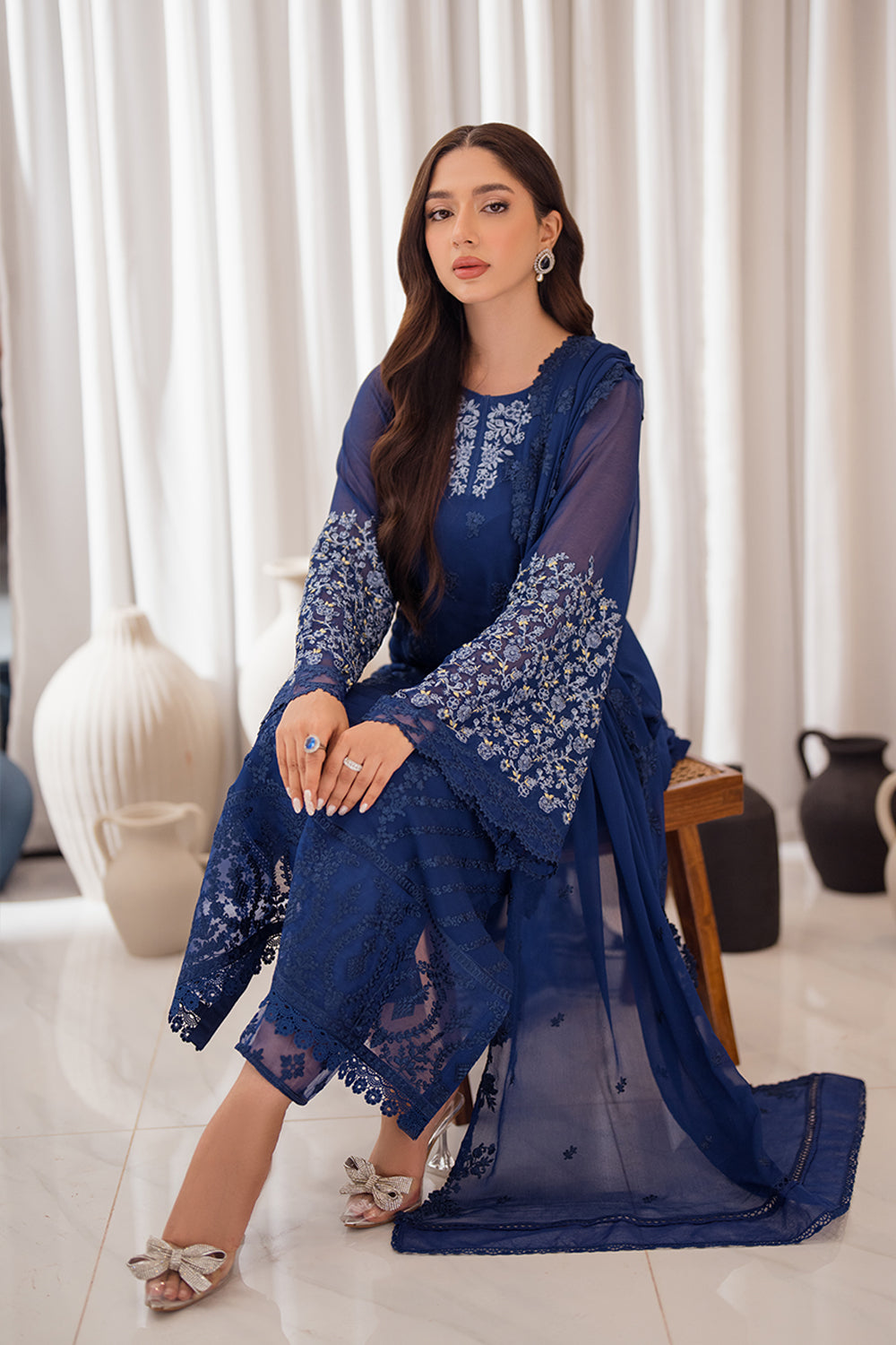 Azure | Ensembles | Azure Breeze by Azure - Designer Dress  - Type : Ladies Clothes - Available at Libayah - 100% Original 