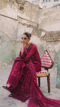 Qalamkar | Chiffon Edit | WC-06 JAYNE by Qalamkar - Designer Dress  - Type : Ladies Clothes - Available at Libayah - 100% Original 