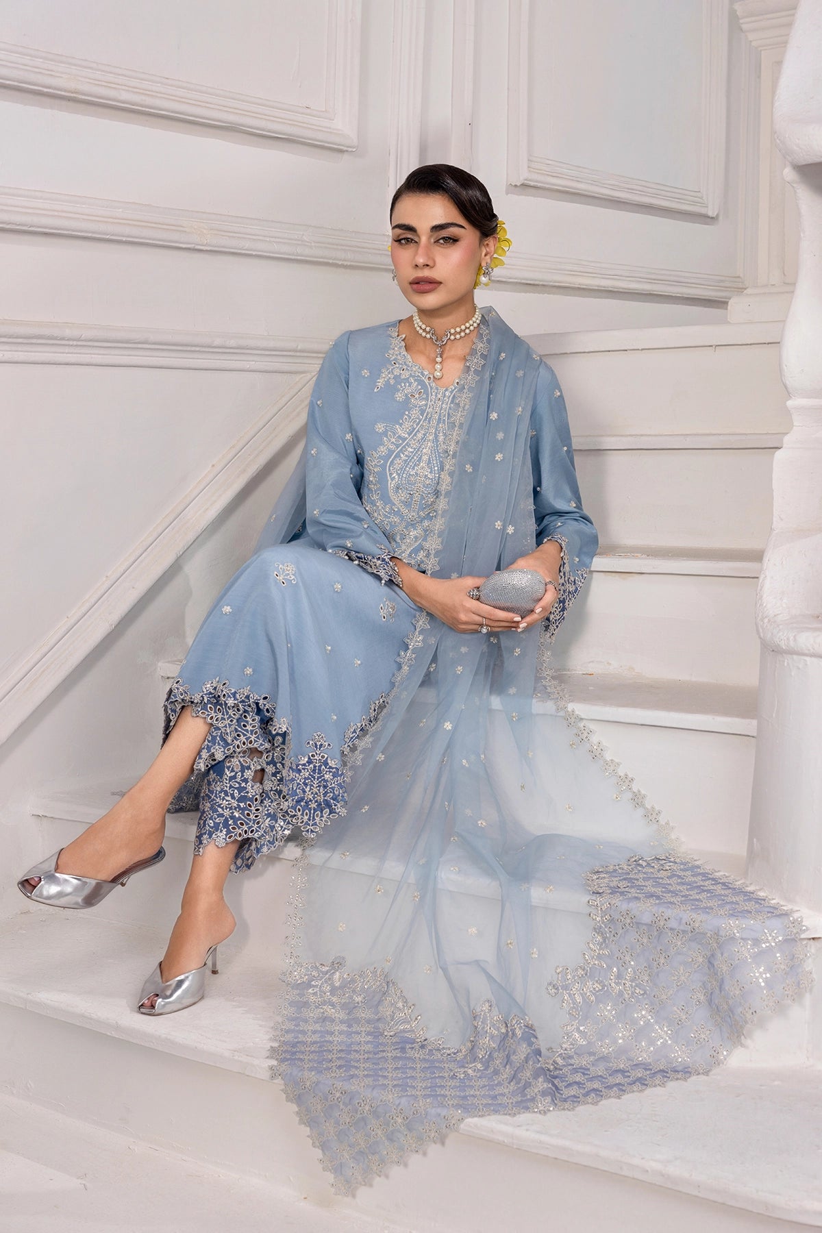 Rangrasiya | Lumeire Silk |Cielo by Rangrasiya - Designer Dress  - Type : Ladies Clothes - Available at Libayah - 100% Original 