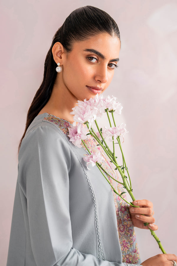 Jazmin | Embroidered Lawn | USE - 9090 by Jazmin - Designer Dress  - Type : Ladies Clothes - Available at Libayah - 100% Original 