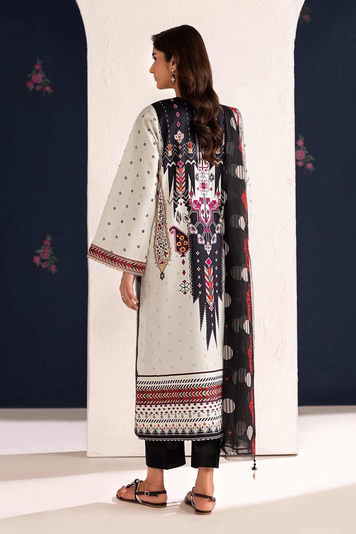 Baroque | Luxury Summer Pret | UF-4455 by Baroque - Designer Dress  - Type : Ladies Clothes - Available at Libayah - 100% Original 