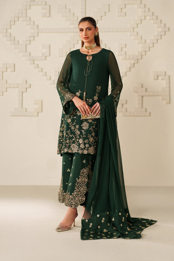Iznik | Chinon Chiffon | UE-619 by Iznik - Designer Dress  - Type : Ladies Clothes - Available at Libayah - 100% Original 