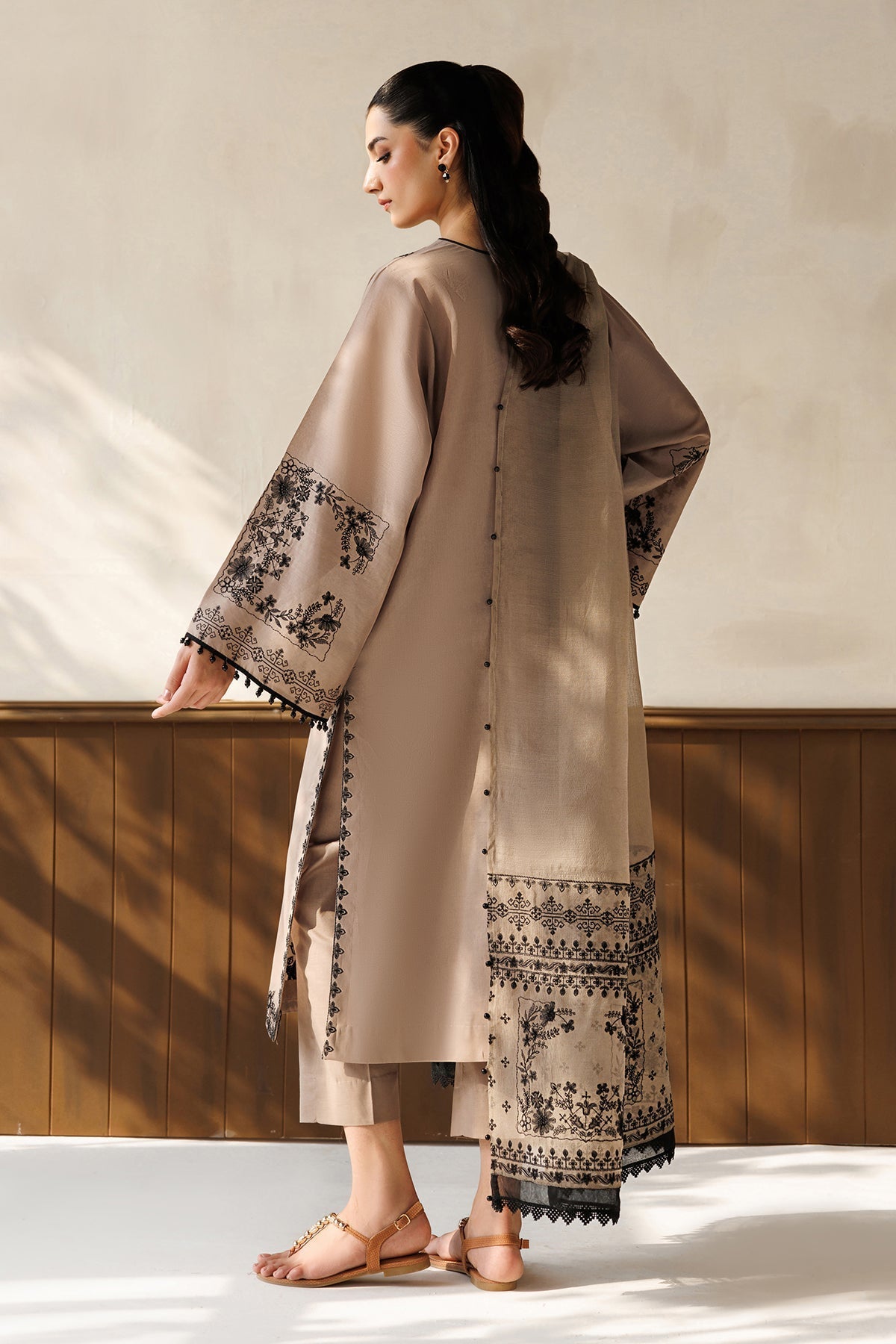 Baroque | Luxury Summer Pret | UF-4502 by Baroque - Designer Dress  - Type : Ladies Clothes - Available at Libayah - 100% Original 