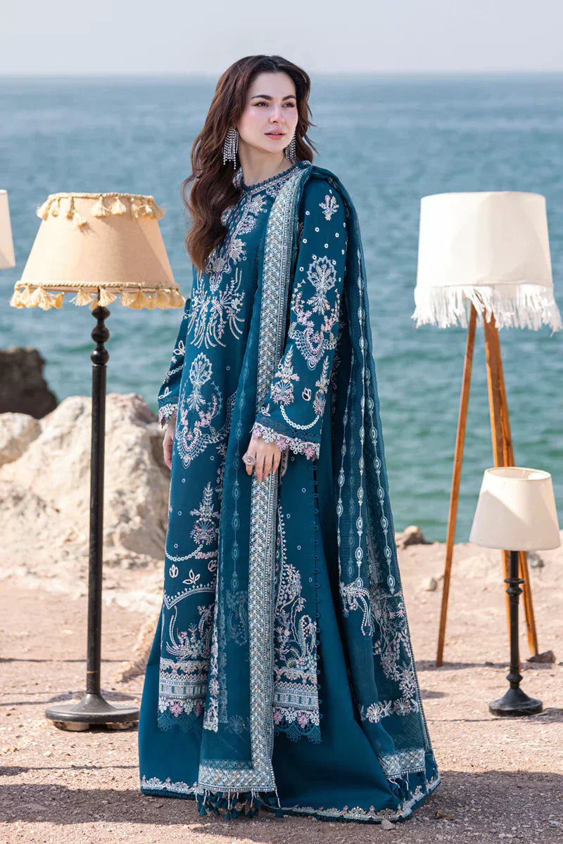 Qalamkar | Sahil Kinare Luxury Lawn | FP-16 KIRA