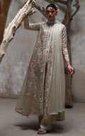 Threads and Motifs | Formal Dresses 25 | Organza Embroidered Jacket by Threads and Motifs - Designer Dress  - Type : Ladies Clothes - Available at Libayah - 100% Original 