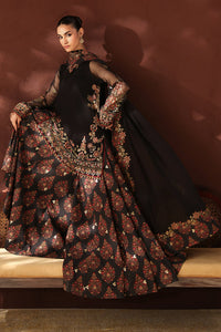 Baroque | Formals Collection | EMBROIDERED CHIFFON UF-4488 by Baroque - Designer Dress  - Type : Ladies Clothes - Available at Libayah - 100% Original 