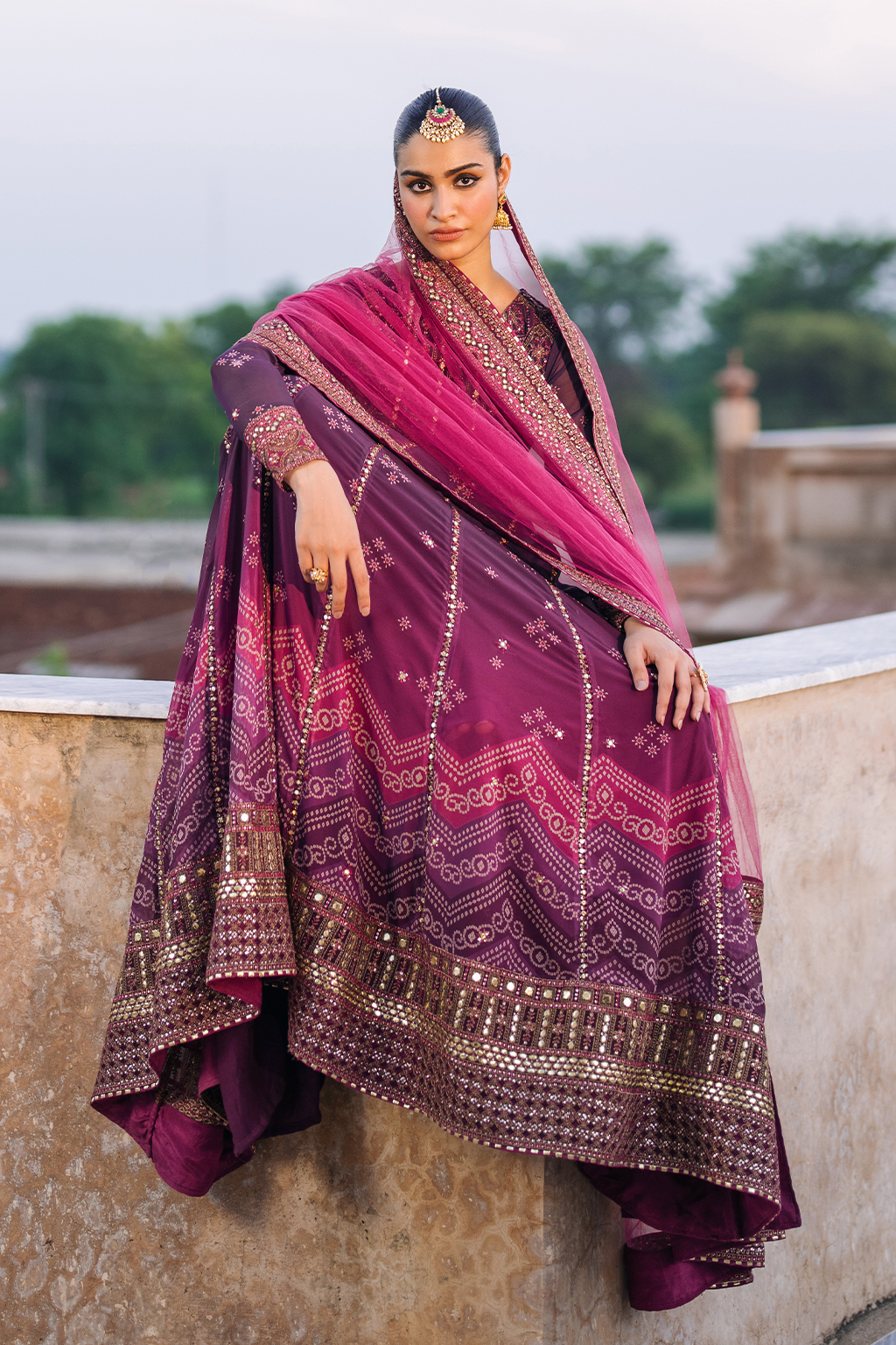 Iznik | Bandhani Formals | UE-333 by Iznik - Designer Dress - Type: Ladies Clothes - Available at Libayah - 100% Original