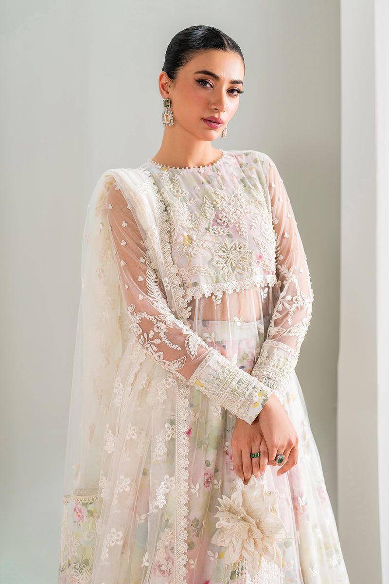 Baroque | Formal Collection | NET UF-686 by Baroque - Designer Dress - Type: Ladies Clothes - Available at Libayah - 100% Original