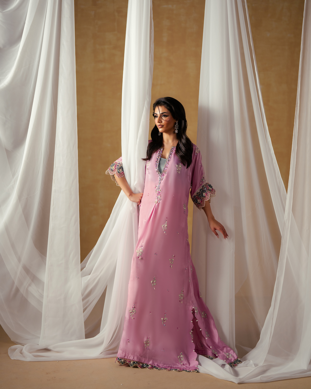 Vasal | Zyra Luxe Pret 26 | Blush Aura by Vasal - Designer Dress  - Type : Ladies Clothes - Available at Libayah - 100% Original 