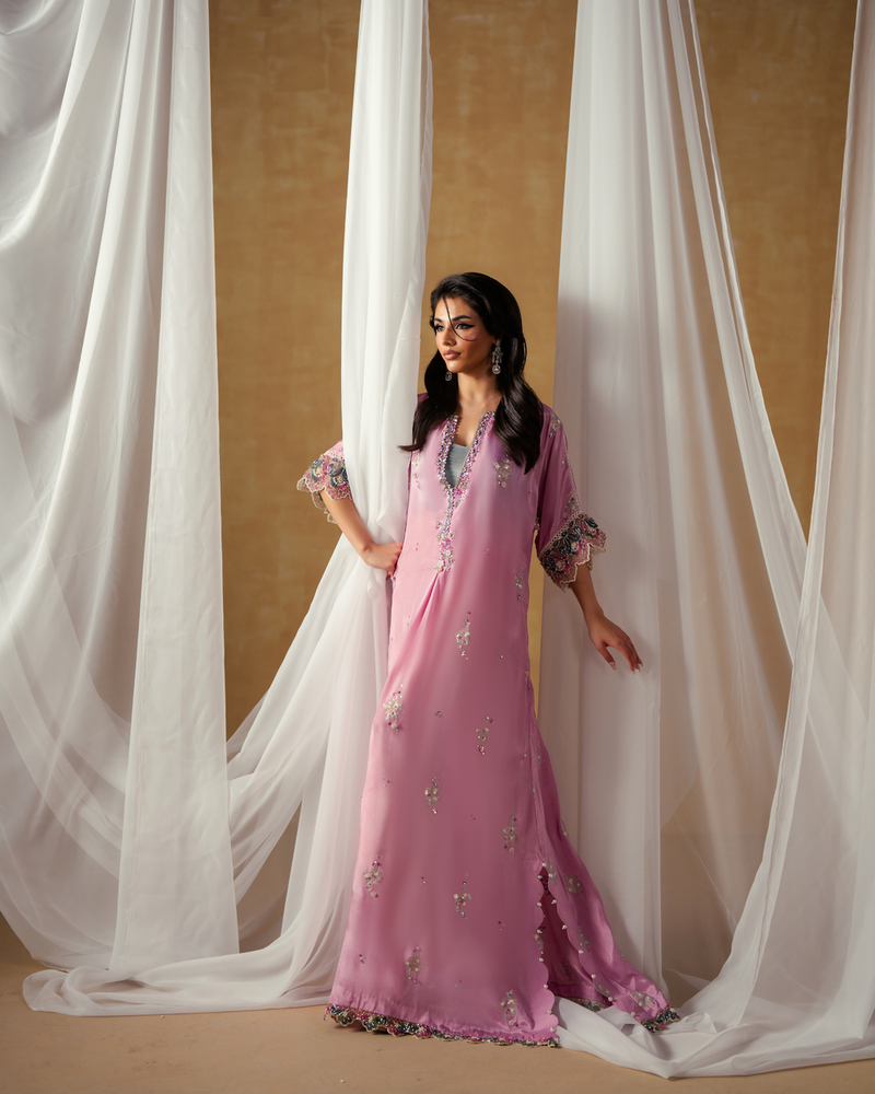 Vasal | Zyra Luxe Pret 26 | Blush Aura by Vasal - Designer Dress  - Type : Ladies Clothes - Available at Libayah - 100% Original 