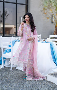 Aabyaan | Saagar Luxury Lawn 25 | RAQS (AS-02) by Aabyaan - Designer Dress - Type: Ladies Clothes - Available at Libayah - 100% Original