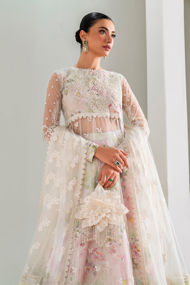 Baroque | Formal Collection | NET UF-686 by Baroque - Designer Dress - Type: Ladies Clothes - Available at Libayah - 100% Original