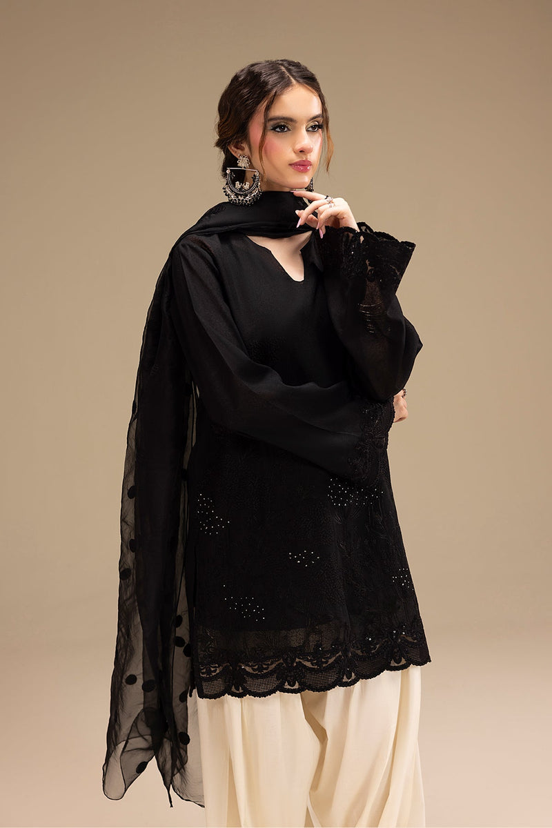 Erum Khan | Lillia Summer Edit | Night Petal by Erum Khan - Designer Dress - Type: Ladies Clothes - Available at Libayah - 100% Original