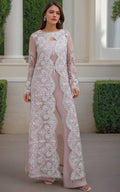 Threads and Motifs | Formal Dresses 25 | NET EMBROIDERED JACKET by Threads and Motifs - Designer Dress  - Type : Ladies Clothes - Available at Libayah - 100% Original 
