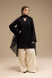 Erum Khan | Lillia Summer Edit | Night Petal by Erum Khan - Designer Dress - Type: Ladies Clothes - Available at Libayah - 100% Original