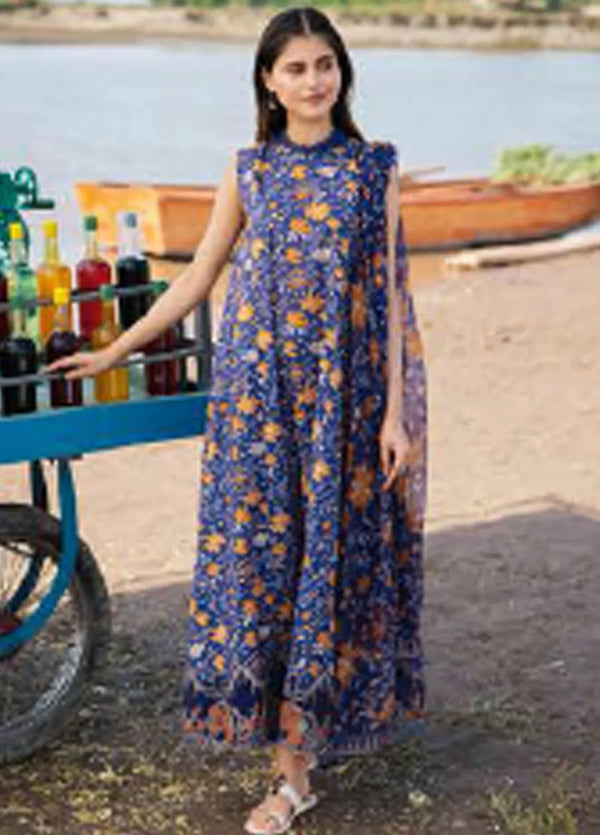 Maria B | Eid Lawn | MB-09B by Maria B - Designer Dress  - Type : Ladies Clothes - Available at Libayah - 100% Original 
