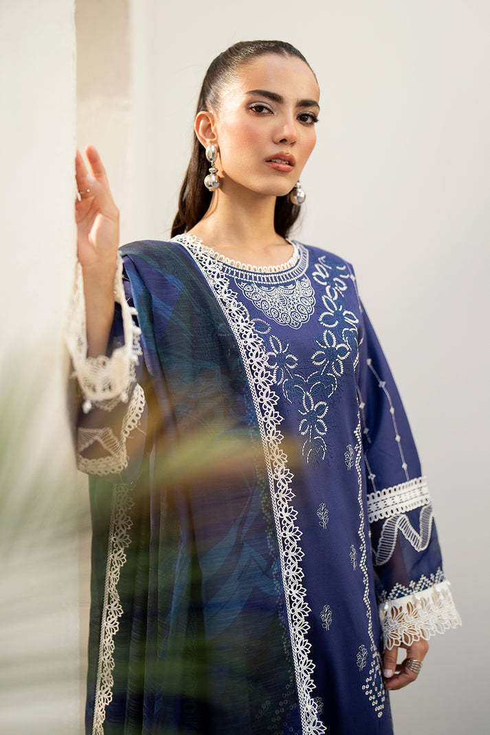 Saad Shaikh | Luxe Eid Lawn 24 | Tawny