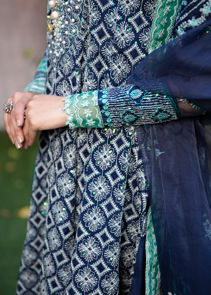 Maria Osama Khan | Rang e Noor Eid Edit | Nargis-Navy Blue