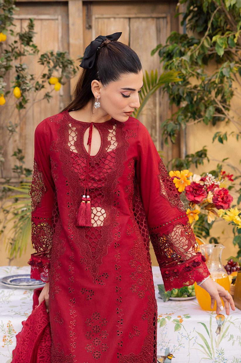 Saad Shaikh | La Amour Luxury Lawn | Rose