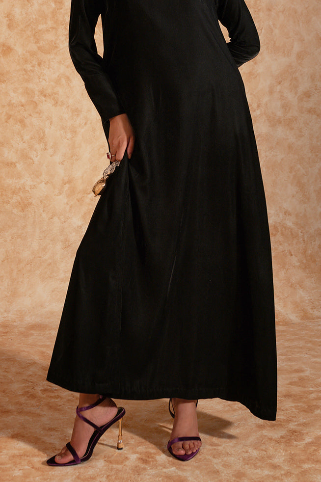 Fozia Khalid | Velvet Deck | Shadow by Fozia Khalid - Designer Dress - Type: Formal - Available at Libayah - 100% Original