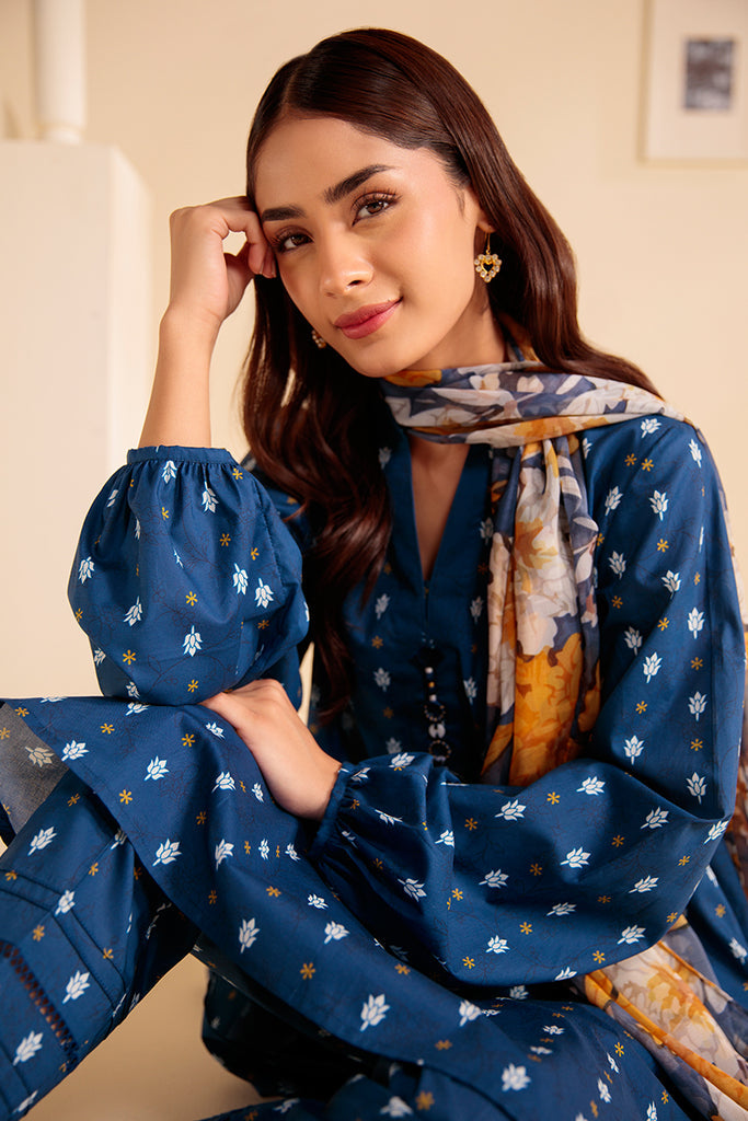 Cross Stitch | Daily Wear | FROSTY SPRING by Cross Stitch - Designer Dress - Type: Casuals - Available at Libayah - 100% Original
