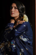 Cross Stitch | Satin De Luxe | CELESTIAL NAVY by Cross Stitch - Designer Dress - Type: Luxury - Available at Libayah - 100% Original