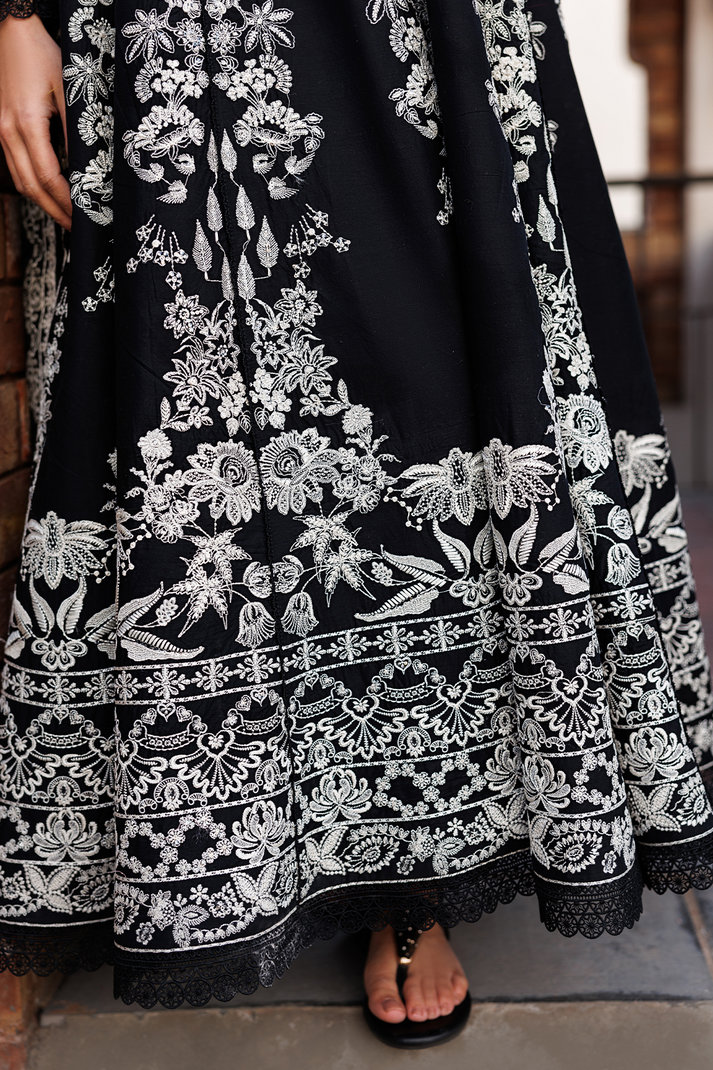 Emaan Adeel | Mirabelle Festive Luxury Lawn | MIDNIGHT BLISS by Emaan Adeel - Designer Dress  - Type : Ladies Clothes - Available at Libayah - 100% Original 