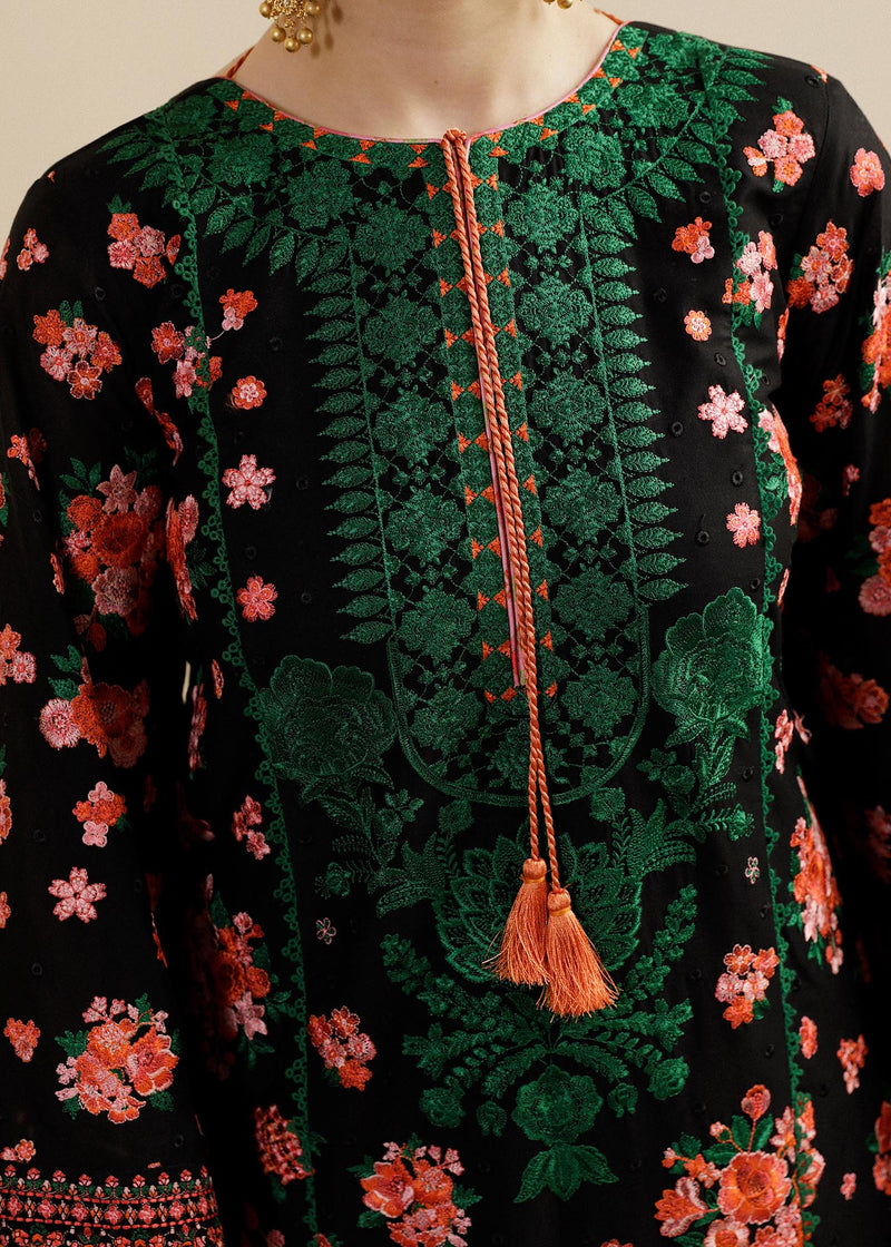 Hussain Rehar | Lawn SS 2023 | Noir by Hussain Rehar - Designer Dress - Type: Ladies Clothes - Available at Libayah - 100% Original