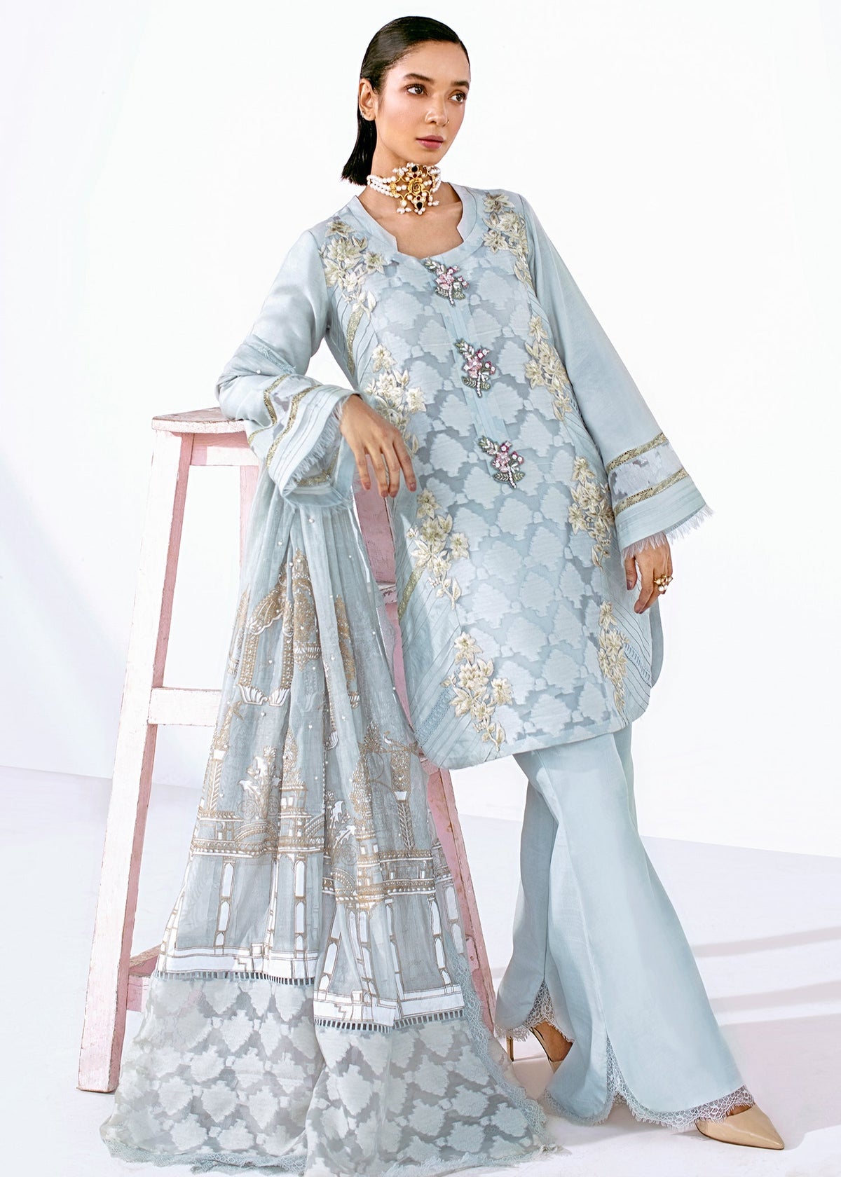 Saira Shakira | Luxury Pret | Elena by Saira Shakira - Designer Dress  - Type : Ladies Clothes - Available at Libayah - 100% Original 