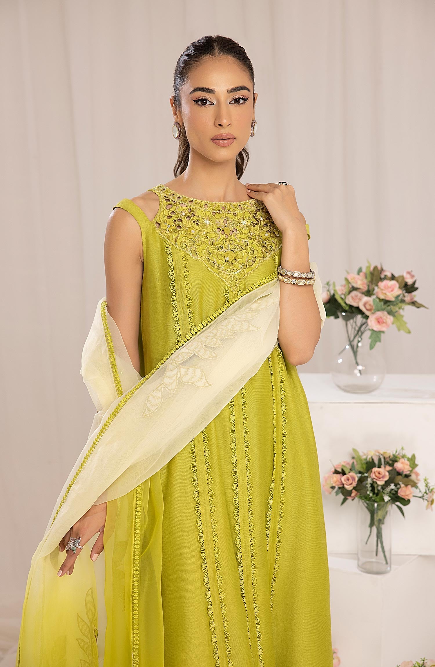 Mina Kashif | Luxury Pret | MK23-16 by Mina Kashif - Designer Dress - Type: Formal - Available at Libayah - 100% Original
