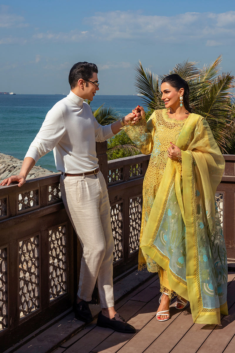 Rangrasiya | Premium Summer Lawn 25 | Minal by Rangrasiya - Designer Dress - Type: Ladies Clothes - Available at Libayah - 100% Original