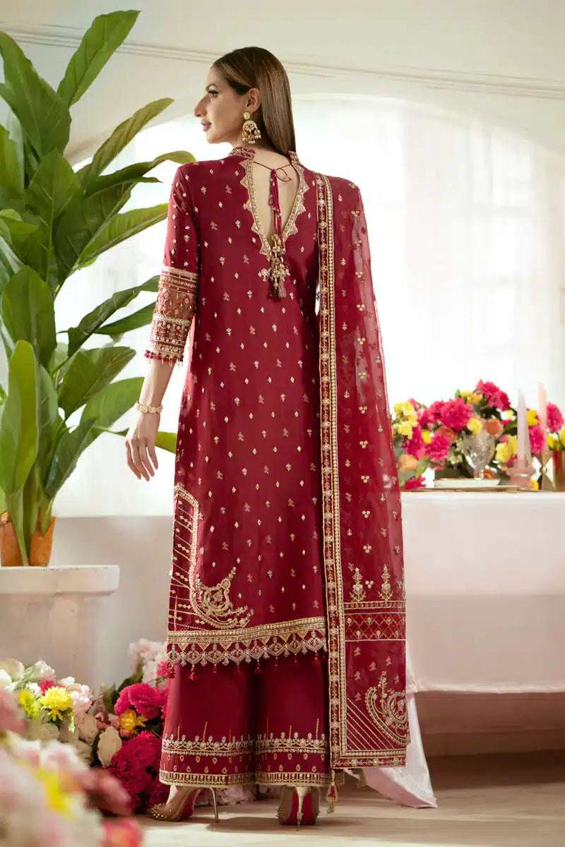 Qalamkar | Dilnaz Wedding Formals | DN-03 ZAINA by Qalamkar - Designer Dress  - Type : Wedding Dress - Available at Libayah - 100% Original 
