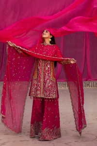 Emaan Adeel | The Empress Wedding Formals | IMAELISSA by Emaan Adeel - Designer Dress  - Type : Ladies Clothes - Available at Libayah - 100% Original 