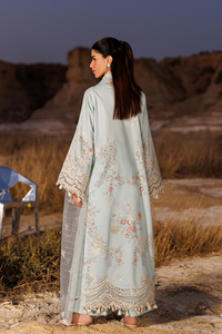 Emaan adeel | Sunlit Groove Luxury Lawn 26 | MORNING DEW by Emaan Adeel - Designer Dress  - Type : Ladies Clothes - Available at Libayah - 100% Original 