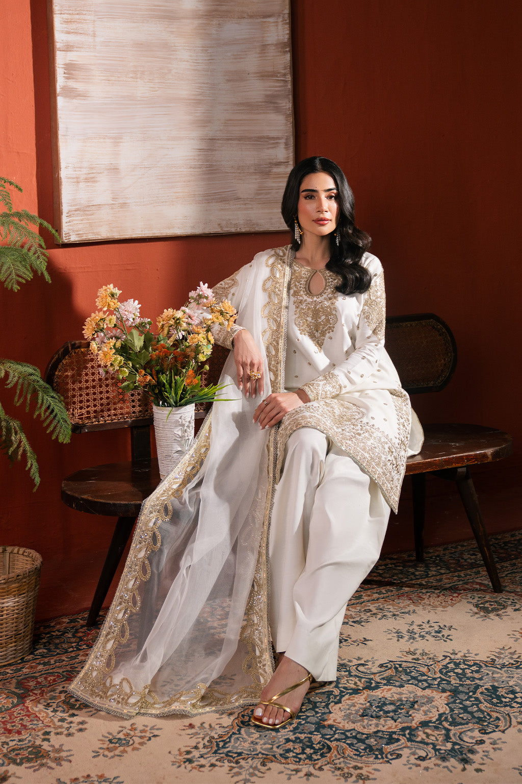 Neeshay | Raw Silk | RTW-RS-02 by Neeshay - Designer Dress  - Type : Ladies Clothes - Available at Libayah - 100% Original 