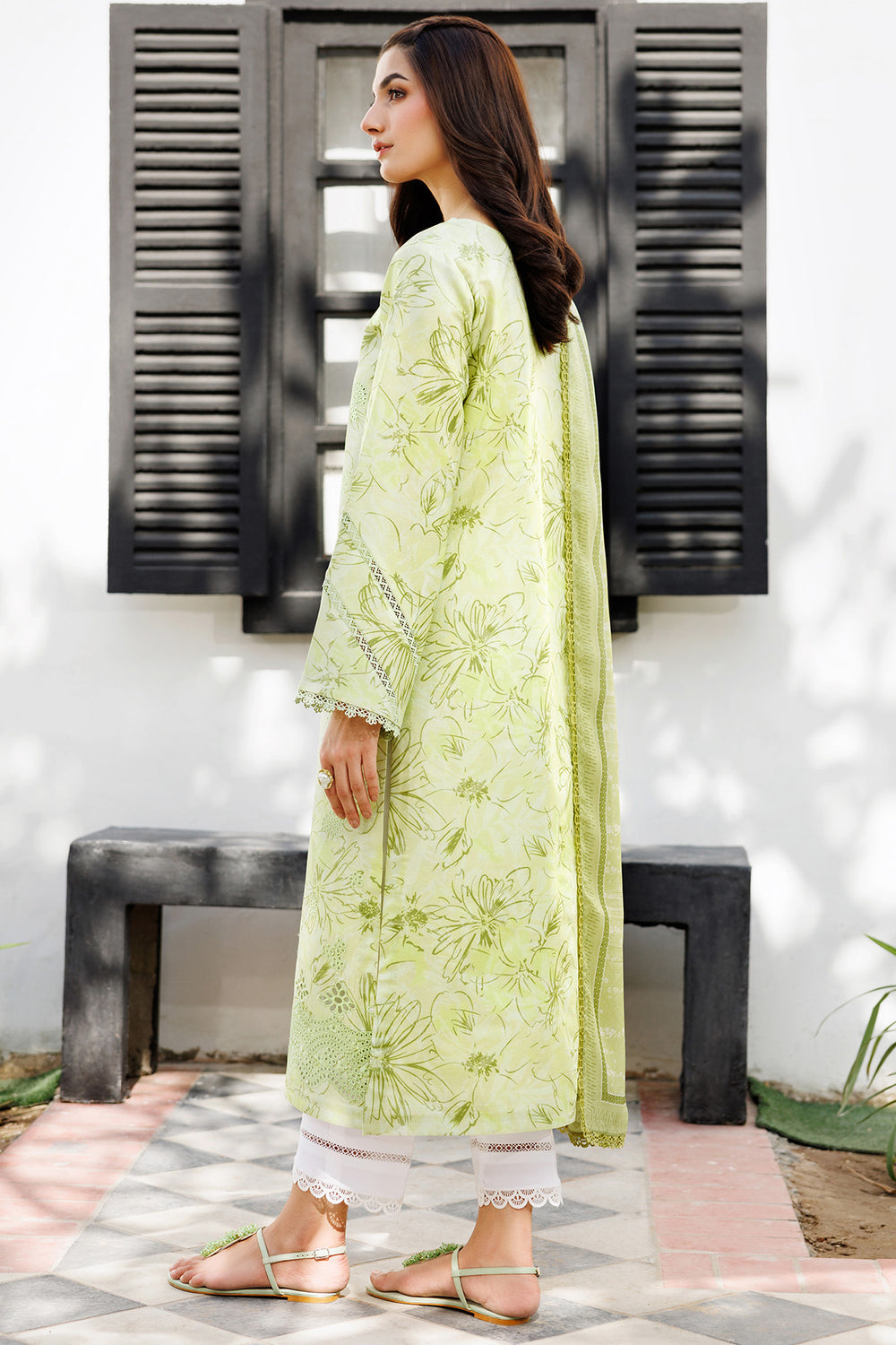 Farasha | Printed Essentials | Zest Breeze by Farasha - Designer Dress  - Type : Ladies Clothes - Available at Libayah - 100% Original 