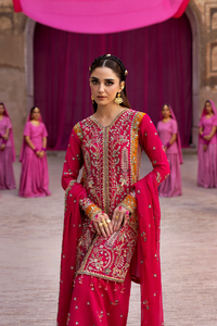 Emaan Adeel | The Empress Wedding Formals | IMAELISSA by Emaan Adeel - Designer Dress  - Type : Ladies Clothes - Available at Libayah - 100% Original 