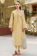 Farasha | Summer Weaves Embroidered Lawn | Sunlit Mellow by Farasha - Designer Dress - Type: Ladies Clothes - Available at Libayah - 100% Original