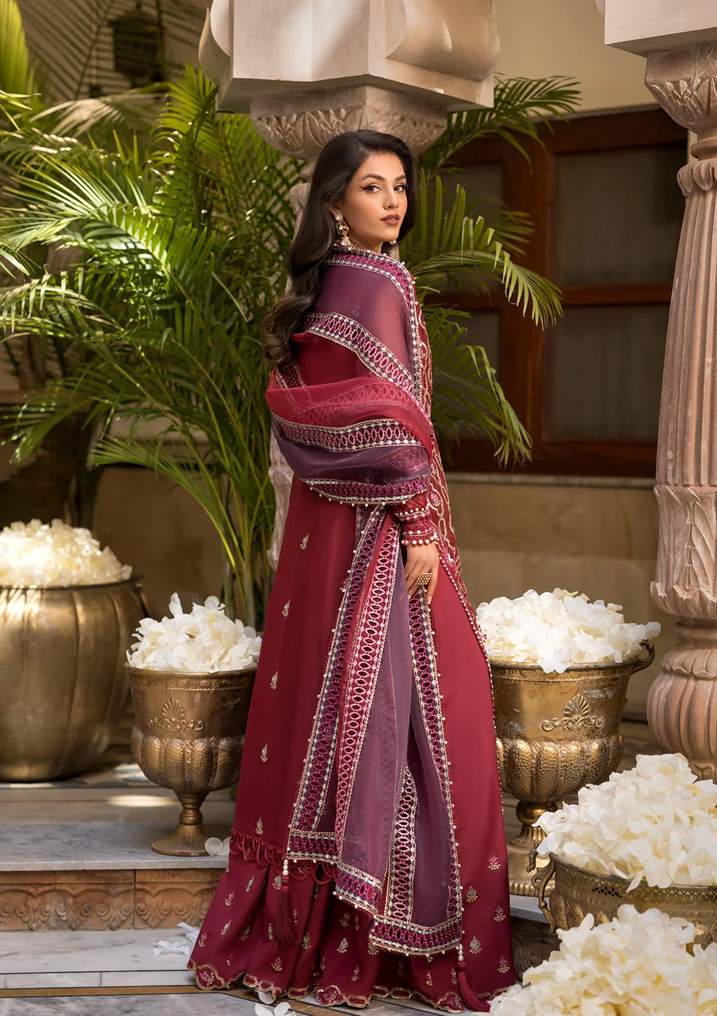 Elaf Premium | Formal Handwork Collection | EFH-06 GHAZAL by Elaf Premium - Designer Dress - Type: Ladies Clothes - Available at Libayah - 100% Original