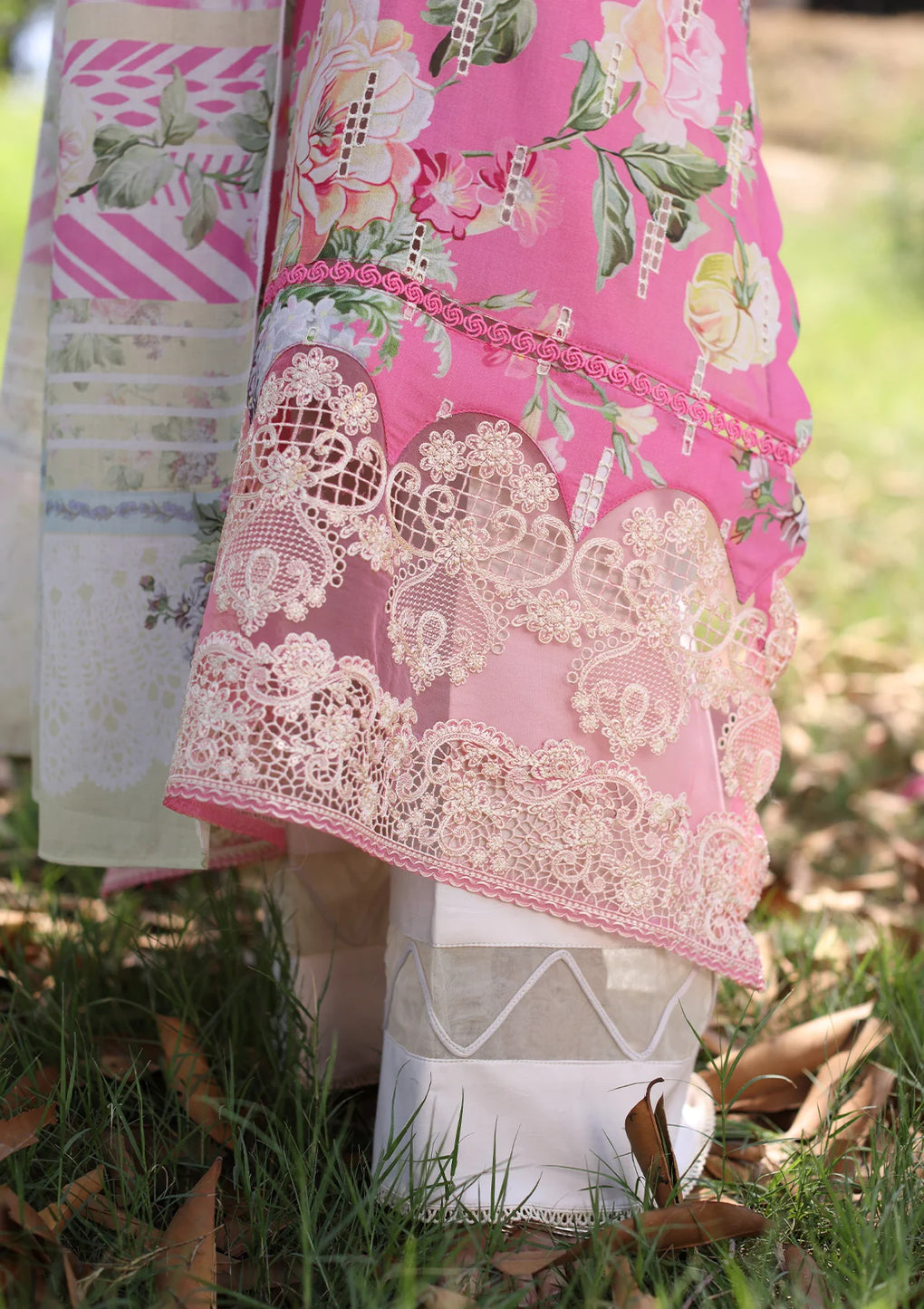 Elaf Premium | Prints Chikankari 24 | 03B PINK MUSE by Elaf Premium - Designer Dress - Type: Ladies Clothes - Available at Libayah - 100% Original