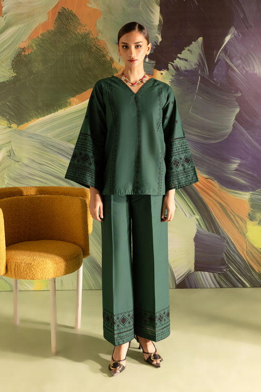 Batik | Boho | Bottle Gum 2Pc by Batik - Designer Dress - Type: Ladies Clothes - Available at Libayah - 100% Original