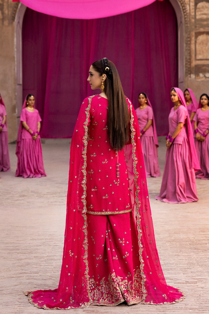 Emaan Adeel | The Empress Wedding Formals | IMAELISSA by Emaan Adeel - Designer Dress  - Type : Ladies Clothes - Available at Libayah - 100% Original 