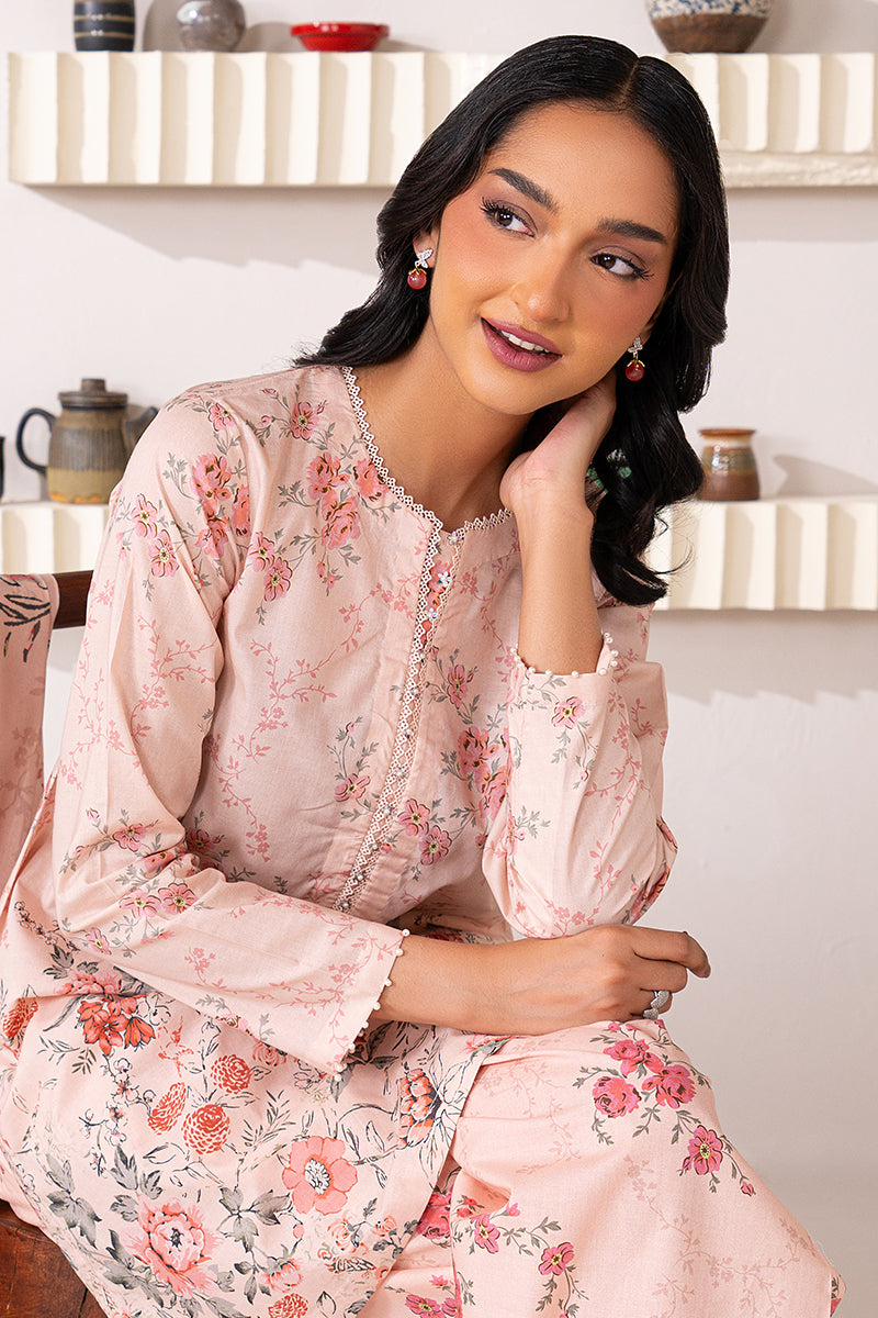 Cross Stitch | Daily Wear | FLORAL FIESTA by Cross Stitch - Designer Dress - Type: Casuals - Available at Libayah - 100% Original