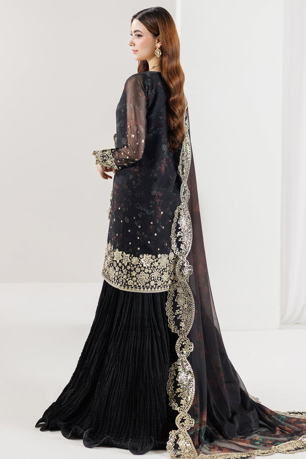 Farasha | Formals 26 | Raven Noir - Designer Dress - Type : Ladies Clothes - Available at Libayah - 100% Original