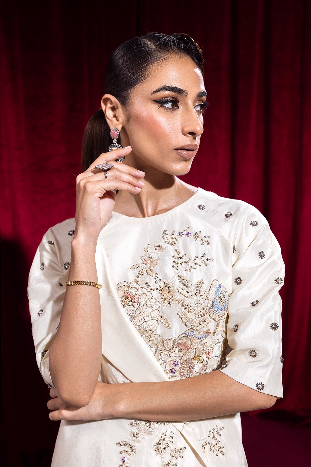 Mina Kashif | Luxury Pret | Chiara by Mina Kashif - Designer Dress - Type: Formal - Available at Libayah - 100% Original