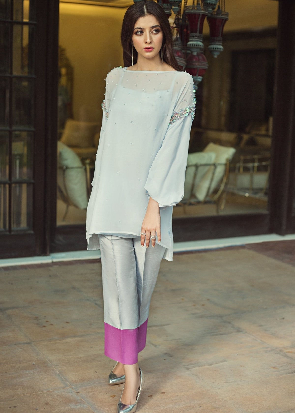 Hana | Serendipity Ready to Wear | Blue Berry Swirl by Hana - Designer Dress - Type: Ladies Clothes - Available at Libayah - 100% Original