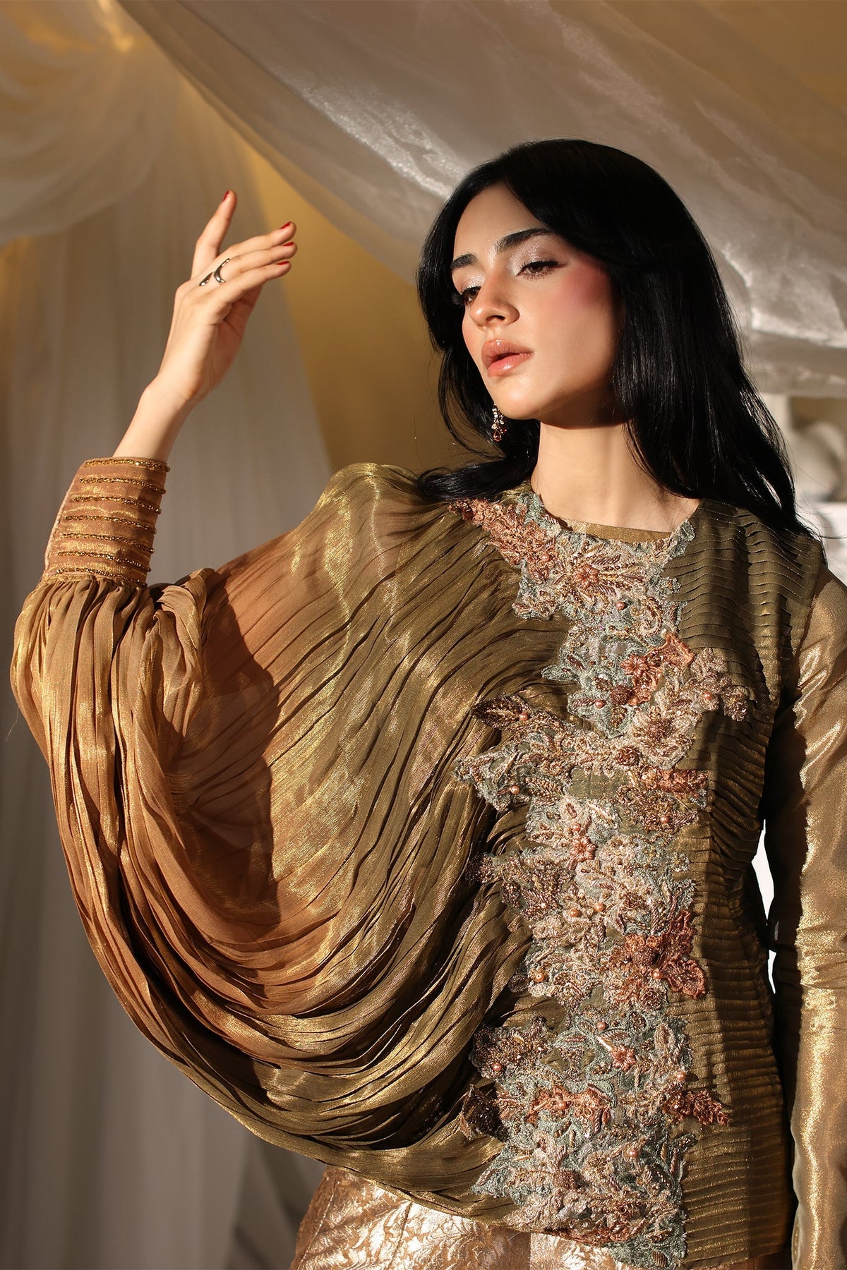 Musferah Saad | Casa Blance |Avant Garde by Musferah Saad - Designer Dress  - Type : Ladies Clothes - Available at Libayah - 100% Original 