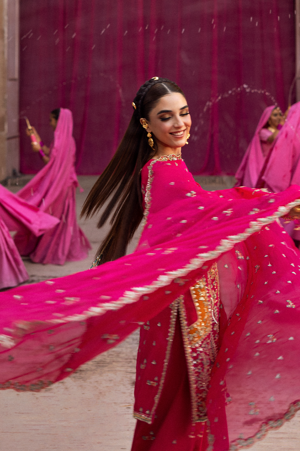 Emaan Adeel | The Empress Wedding Formals | IMAELISSA by Emaan Adeel - Designer Dress  - Type : Ladies Clothes - Available at Libayah - 100% Original 