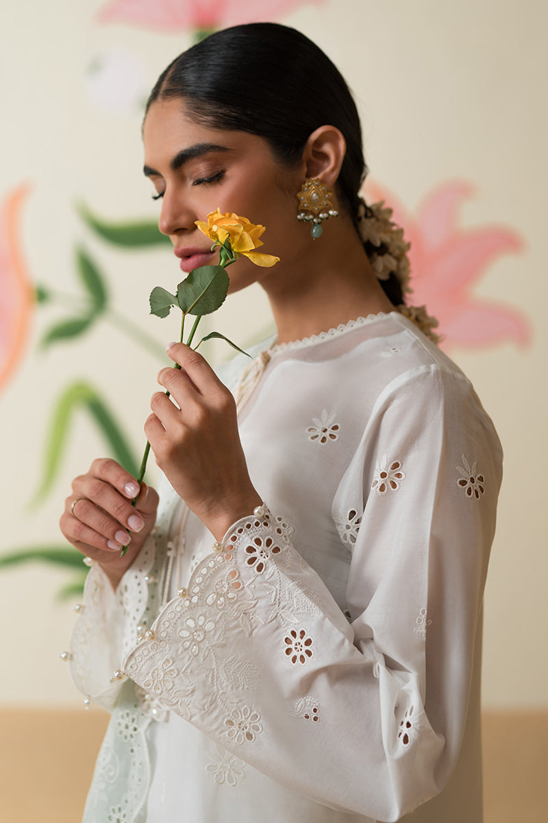 Cross Stitch | Chikankari Lawn Collection | P-06 by Cross Stitch - Designer Dress - Type: Ladies Clothes - Available at Libayah - 100% Original