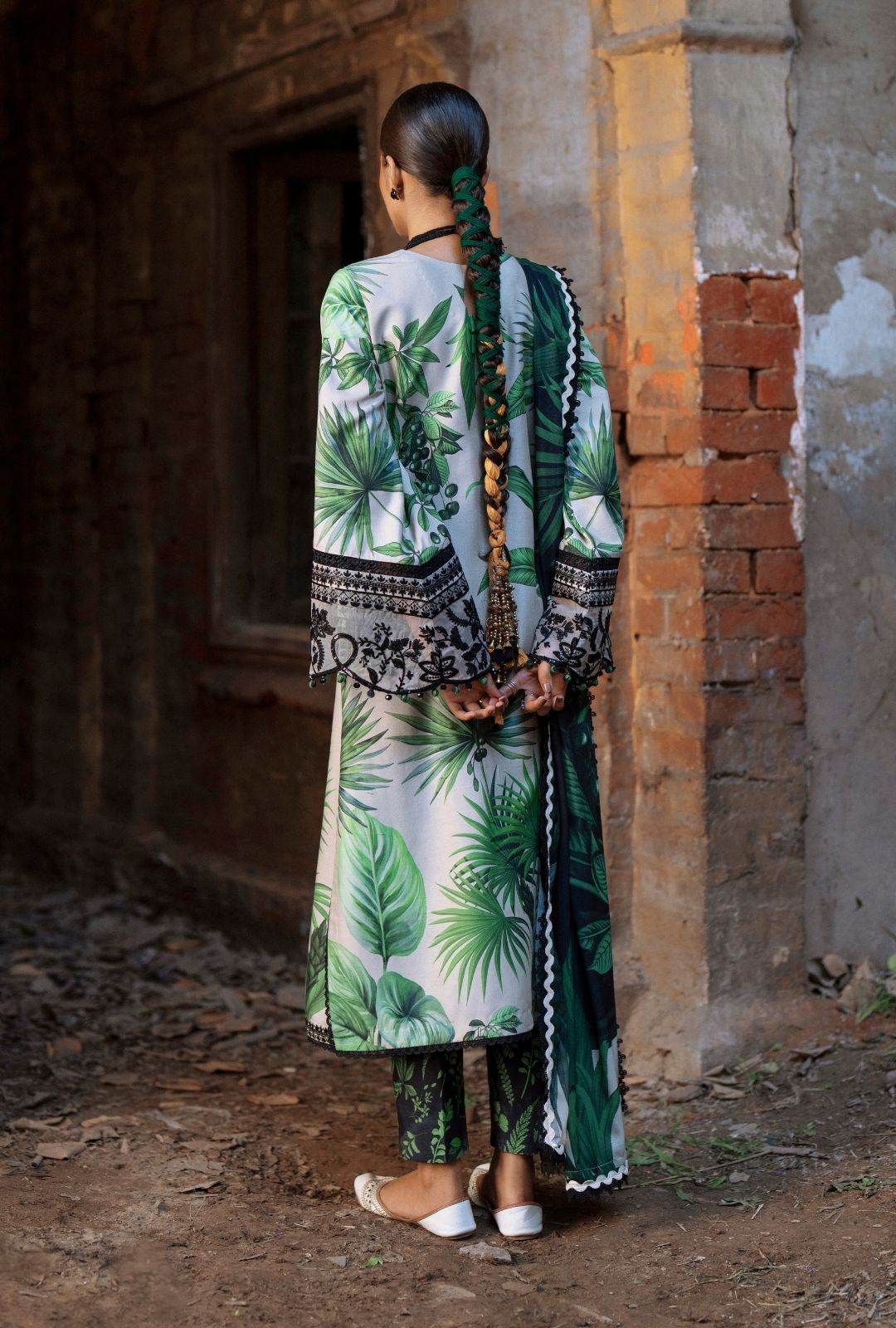 AJR Couture | Sard Sham | Gulbahar by AJR Couture - Designer Dress - Type : Ladies Clothes - Available at Libayah - 100% Original 